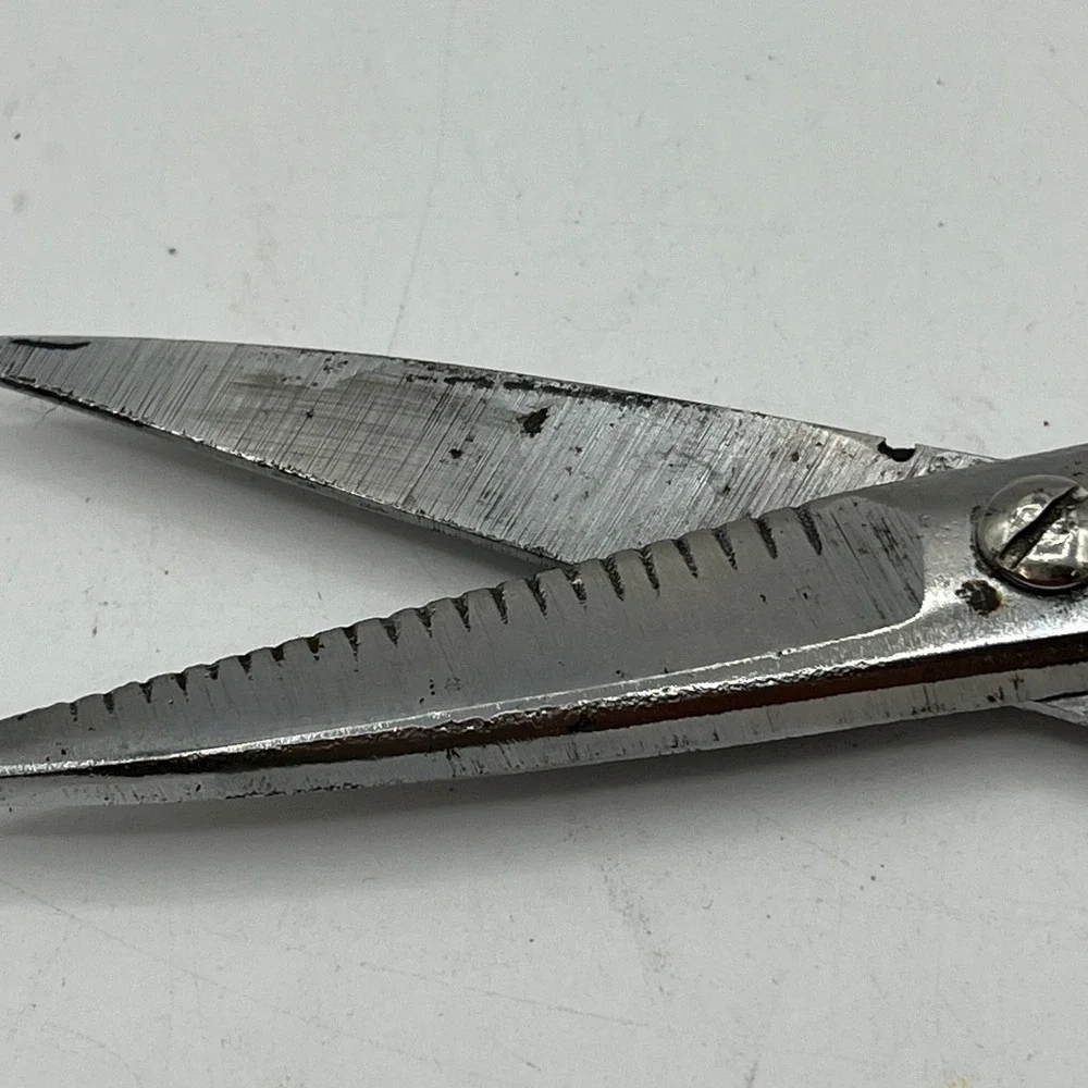 Vintage Scissors Lot 3pc I.D.L. N.Y. Office Shears & Kitchen Nutcracker Shears